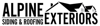 Alpine Exteriors - Siding and Roofing Logo