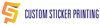 Custom Sticker Print Logo