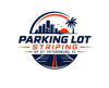 Parking Lot Striping of St. Petersburg Logo