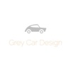 Grey Car Design Logo