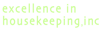 Excellence in Housekeeping, Inc. Logo