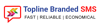 Topline Branded SMS Marketing Services Logo