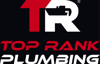 Top Rank Plumbing Logo