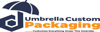 Umbrella Custom Packaging Logo