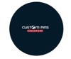 Custom Pins Singapore Logo