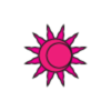 Moon & Star Graphic Design Logo