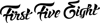 First Five Eight Logo