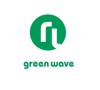Roheline Laine Green Wave Logo