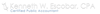 Kenneth W. Escobar, CPA Logo