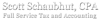 Scott Schaubhut, CPA Logo