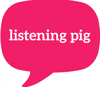 Listening Pig PR Logo
