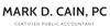 MARK D. CAIN, PC Logo