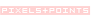 PIxels+Points Logo