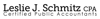 Leslie J Schmitz CPA Logo