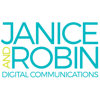 Janice and Robin Digital Communications Logo