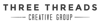Three Threads Creative Group Logo