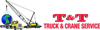 T&T Truck & Crane Logo