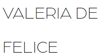 VALERIA DE FELICE Logo