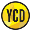 Yellow Car Design Logo