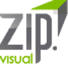 Zip Visual. Logo