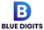 Blue Digits Logotype