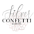 Silver Confetti Events Logotype