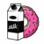 donutmilk digital creative agency ltd Logotype
