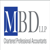MBD LLP Chartered Professional Accountants Logotype