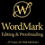 WordMark Editing Logotype