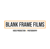 Blank Frame Films Logotype