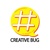 Hashtag Creative Bug Logotype