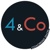 4 & Co Coworking Spaces Logotype