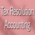 Tax Resolution Accounting Logotype