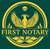 First Notary Logotype