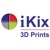 iKix 3D Prints Logotype