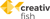 CreativFish India Logotype