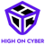 High On Cyber Logotype