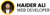 Haider Ali Logotype
