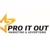 Pro It Out Marketing Logotype