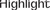 Highlight Logotype