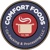Comfort Foods Co-packing and Processing Logotype