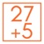 Twenty Seven + Five Logotype