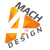 Mach4 Design, LLC. Logotype