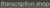 Transcription Shop Logotype