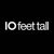 10 feet tall Logotype