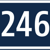 246 Digital Logotype