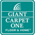 Giant Carpet One Floor & Home Logotype