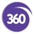 360, Chartered Accountants Logotype