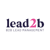 Lead2b Logotype