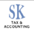SK Tax & Accounting Logotype